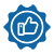 icon of 16 years of source factory, quality assurance